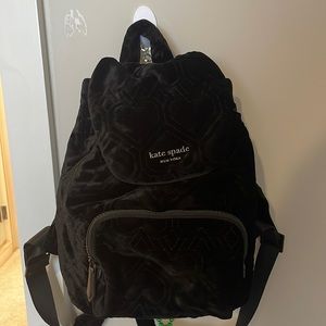*Never used* Kate Spade velvet bag